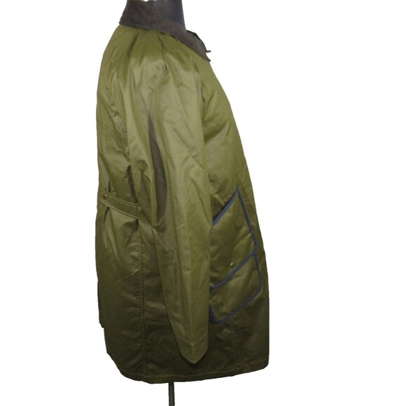 J. Crew Men’s Olive PrimaLoft Luxe Coat With Removable Liner Size XL - Picture 3 of 13